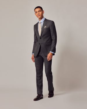 “The Groomsman Suit” – Charcoal Grey